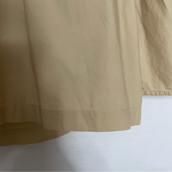 J. Crew Puff-Sleeve Ruffle Trim Cotton Poplin Top - Picture 10 of 13